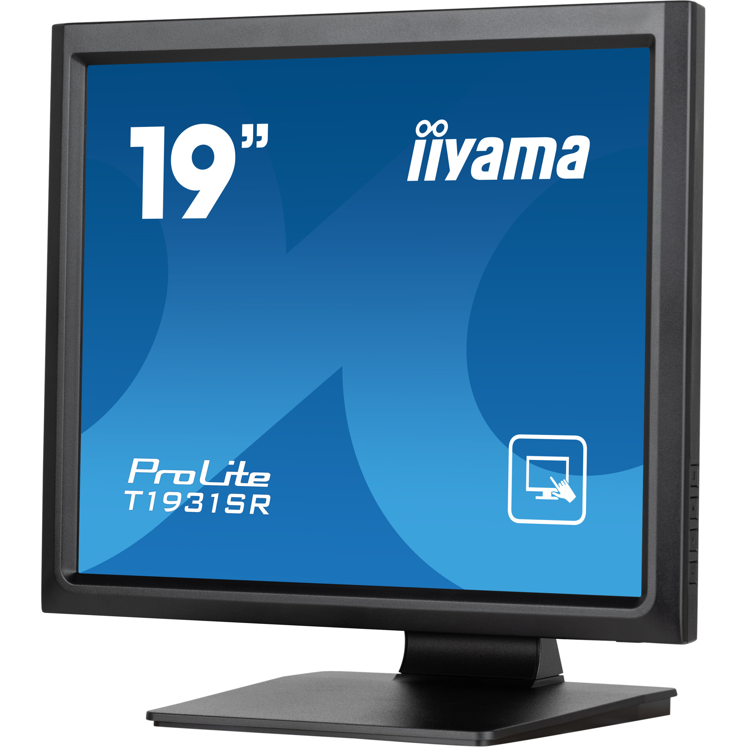 Monitor IIYAMA T1931SR-B1S 48.0cm (19") 54 Touch HDMI DP VGA-10