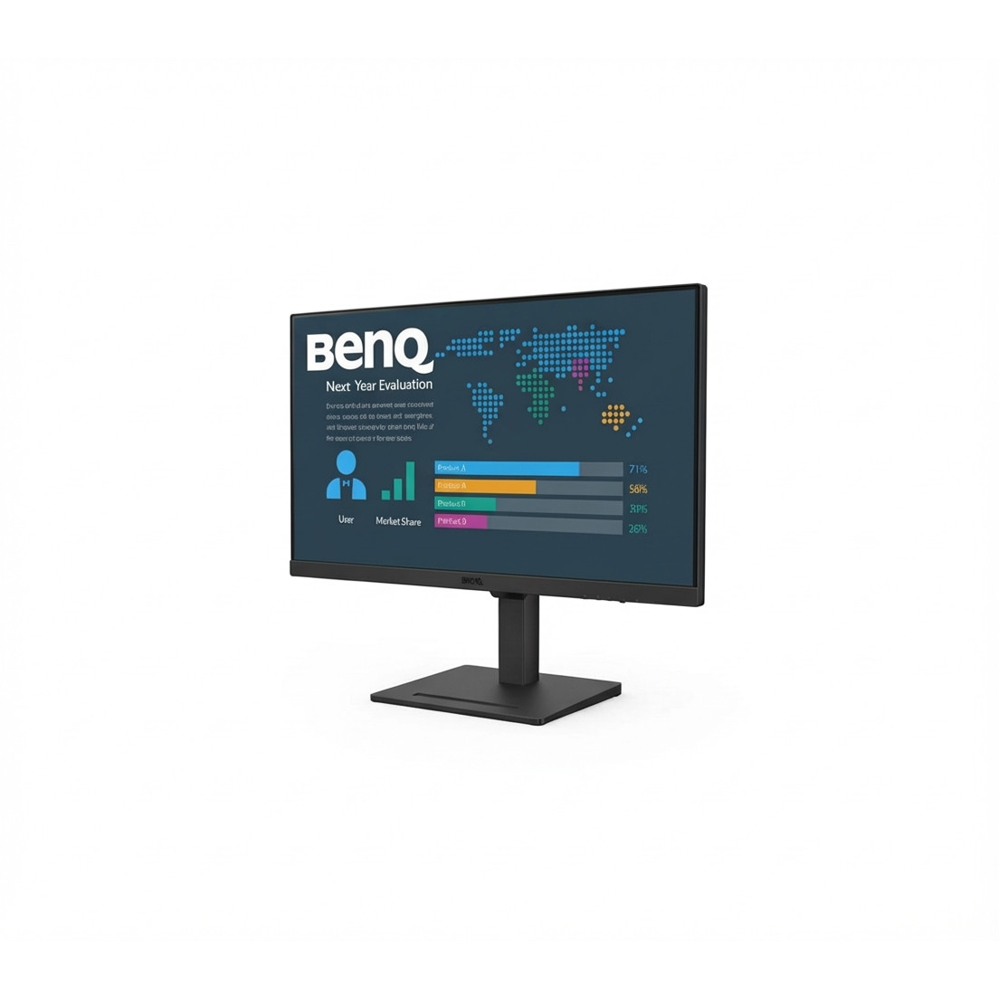 Monitor BENQ BL2490 60.5cm (FHD, 1920x1080, 100Hz, HDMI, DP, crna boja)