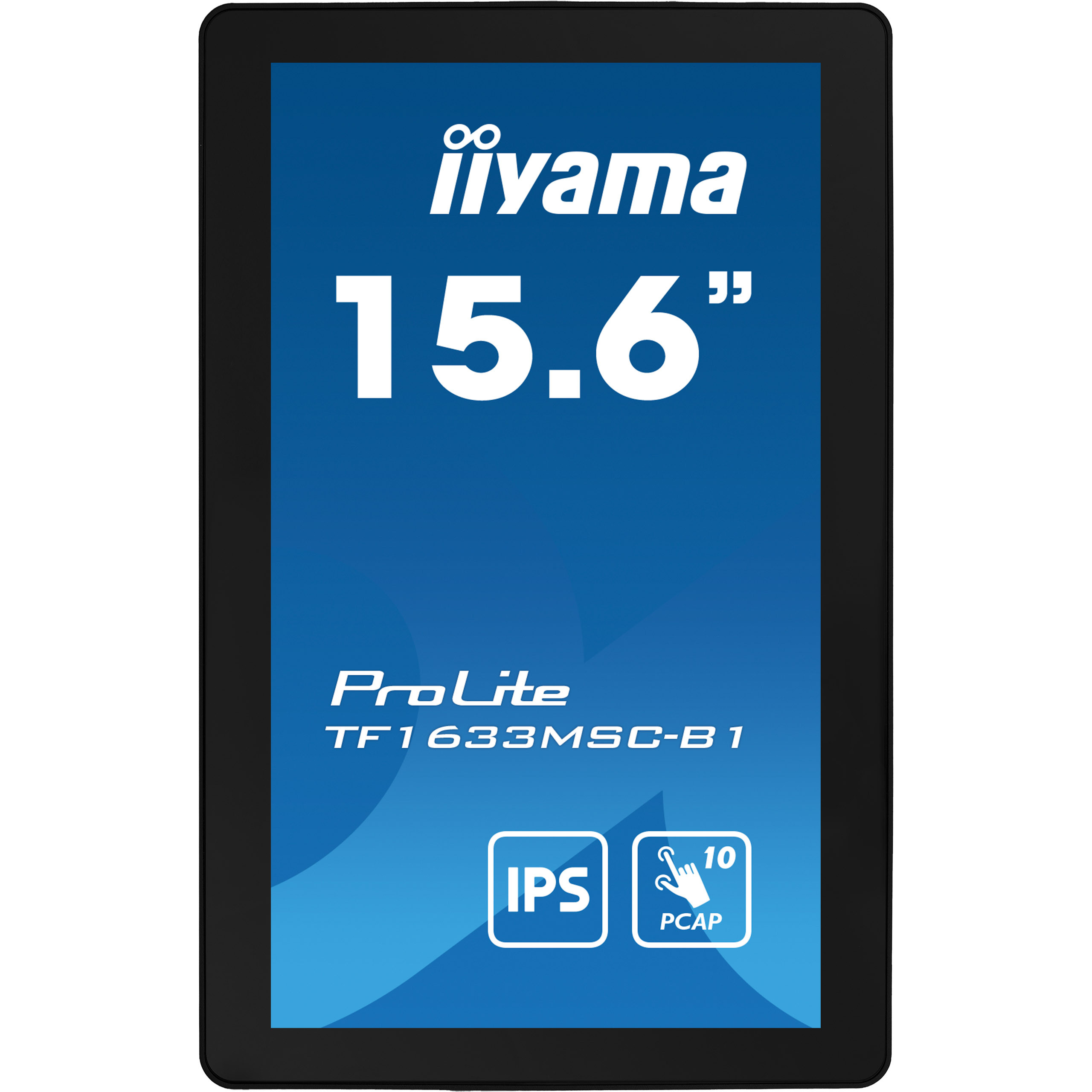 Monitor IIYAMA TF1633MSC-B1 39.5cm (15.6") 169 M-Touch HDMI+DP bl. retail-7