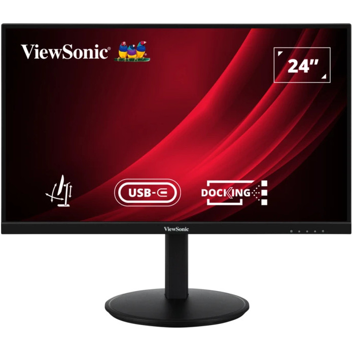 Monitor VIEWSONIC VG2409U-2 (24", fhd, 100hz, hdmi, displayport, usb-c)