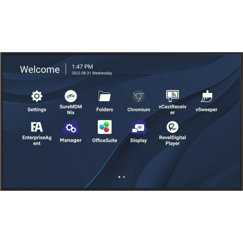 Monitor VIEWSONIC CDE7530 190.5cm (75"), 169, HDMI/LAN/USB-C, 500nits-0