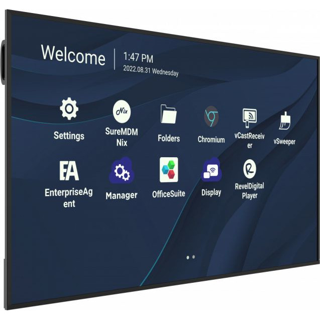 Monitor VIEWSONIC CDE7530 190.5cm (75"), 169, HDMI/LAN/USB-C, 500nits-1
