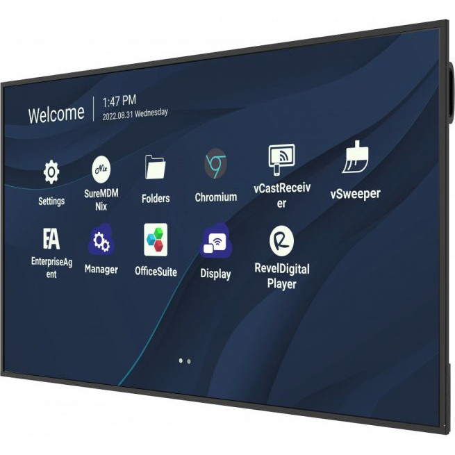 Monitor VIEWSONIC CDE7530 190.5cm (75"), 169, HDMI/LAN/USB-C, 500nits-2