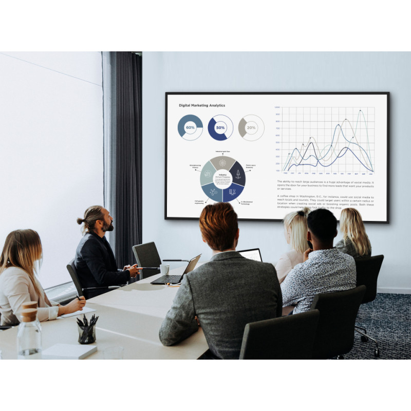 Monitor VIEWSONIC CDE7530 190.5cm (75"), 169, HDMI/LAN/USB-C, 500nits-7