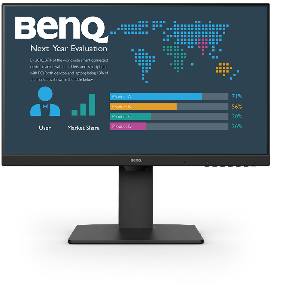 Monitor BENQ BL2786TC 69cm/27" (1920x1080) FHD IPS 5ms 100Hz HDMI DP USB-C Speaker Pivot Crna-0