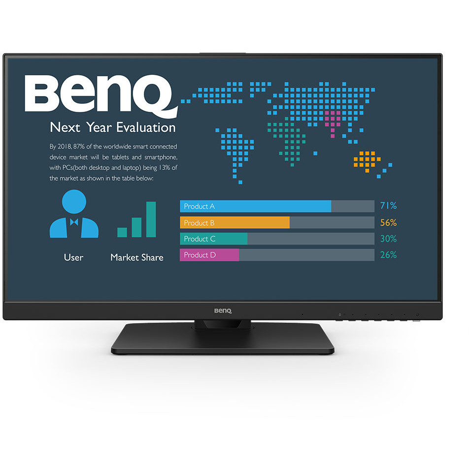 Monitor BENQ BL2786TC 69cm/27" (1920x1080) FHD IPS 5ms 100Hz HDMI DP USB-C Speaker Pivot Crna-3