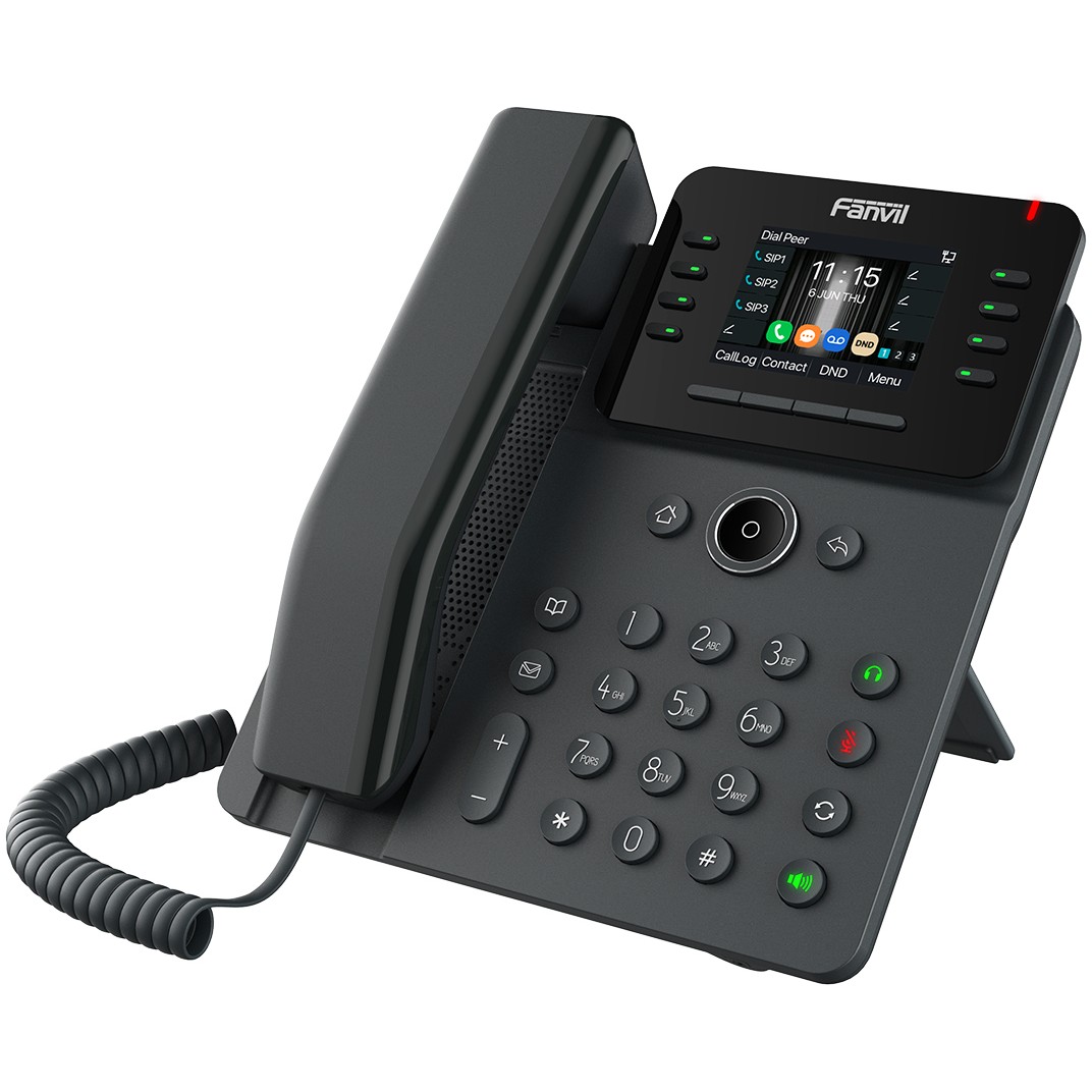 IP Telefon FANVIL V62G (2.8" ekran, 2 RJ45 porta, PoE, HD audio)-2