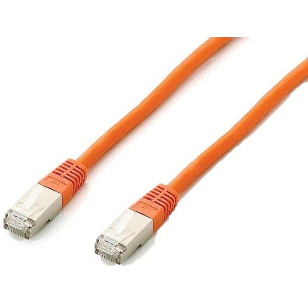 Kabel EQUIP Patchkabel Cat6A S/FTP 2xRJ45 5.00m narančasti-0