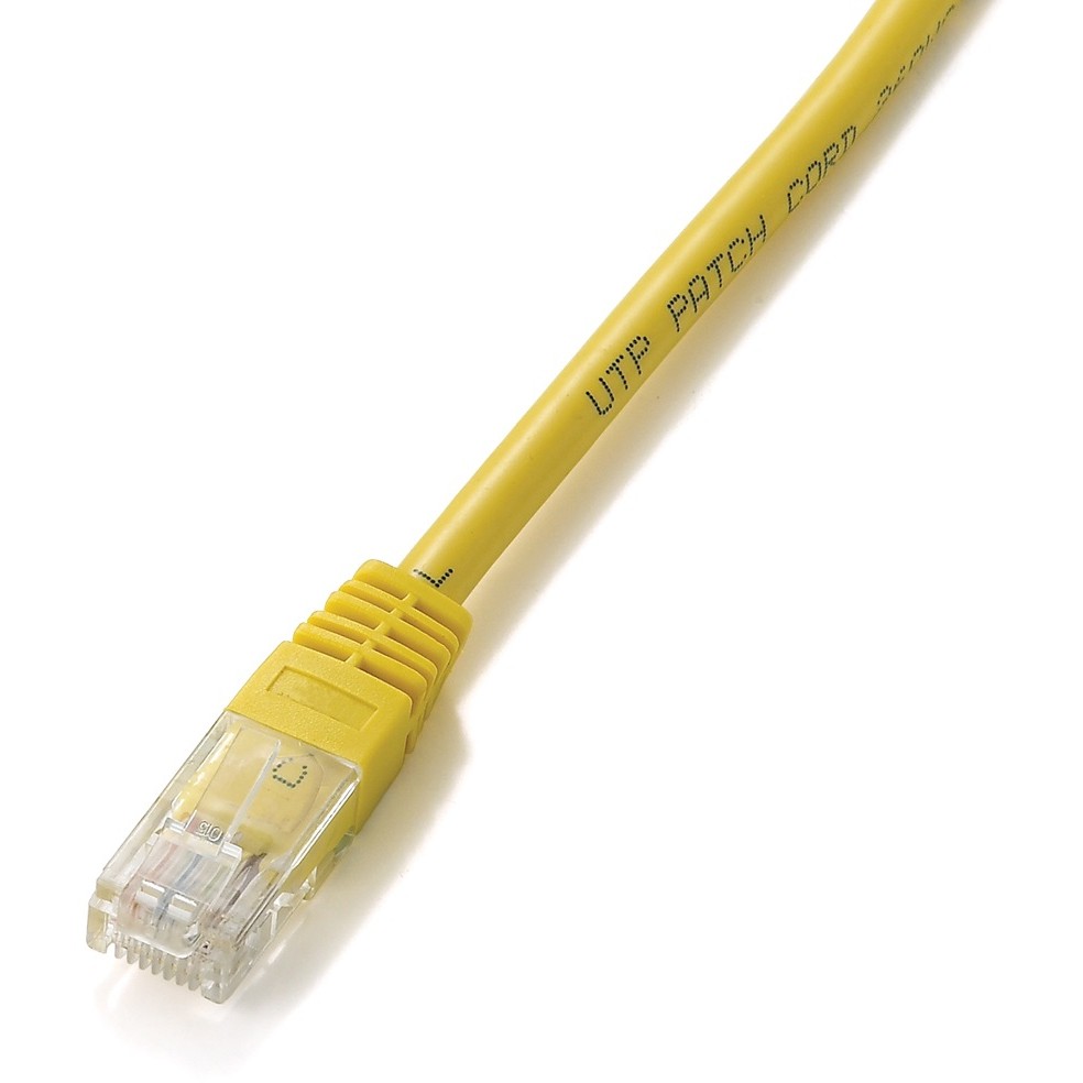 Kabel EQUIP Patchkabel Cat5e U/UTP 2xRJ45 3.00m žuti