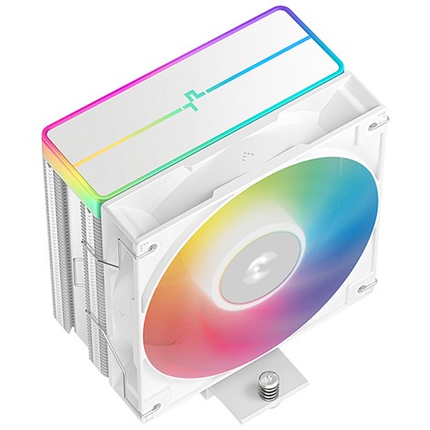 Hladnjak za procesor DEEPCOOL AG400 White ARGB V2 (120mm, LGA1700/AM5)-1