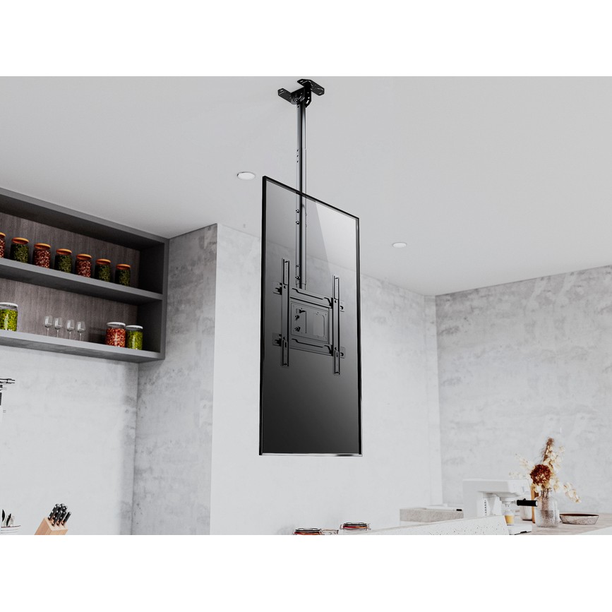 Držač za TV EQUIP Deckenhalterung 32"-70"/1TFT 50kg 1Gelenk neig. sw lite Retail-12