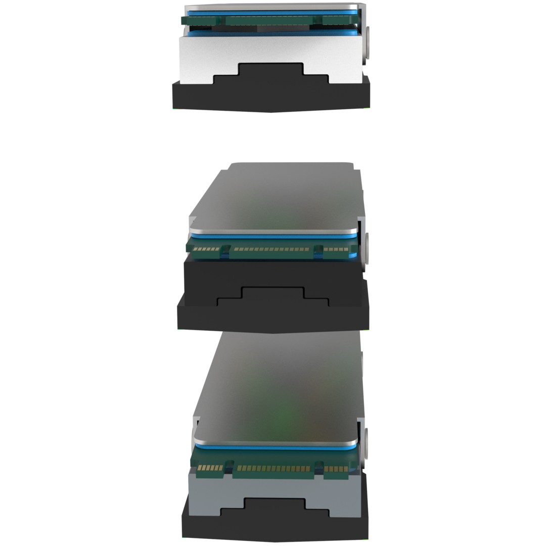 Hladnjak XILENCE Performance A+ M2SSD Kühler ARGB (XC401)-2
