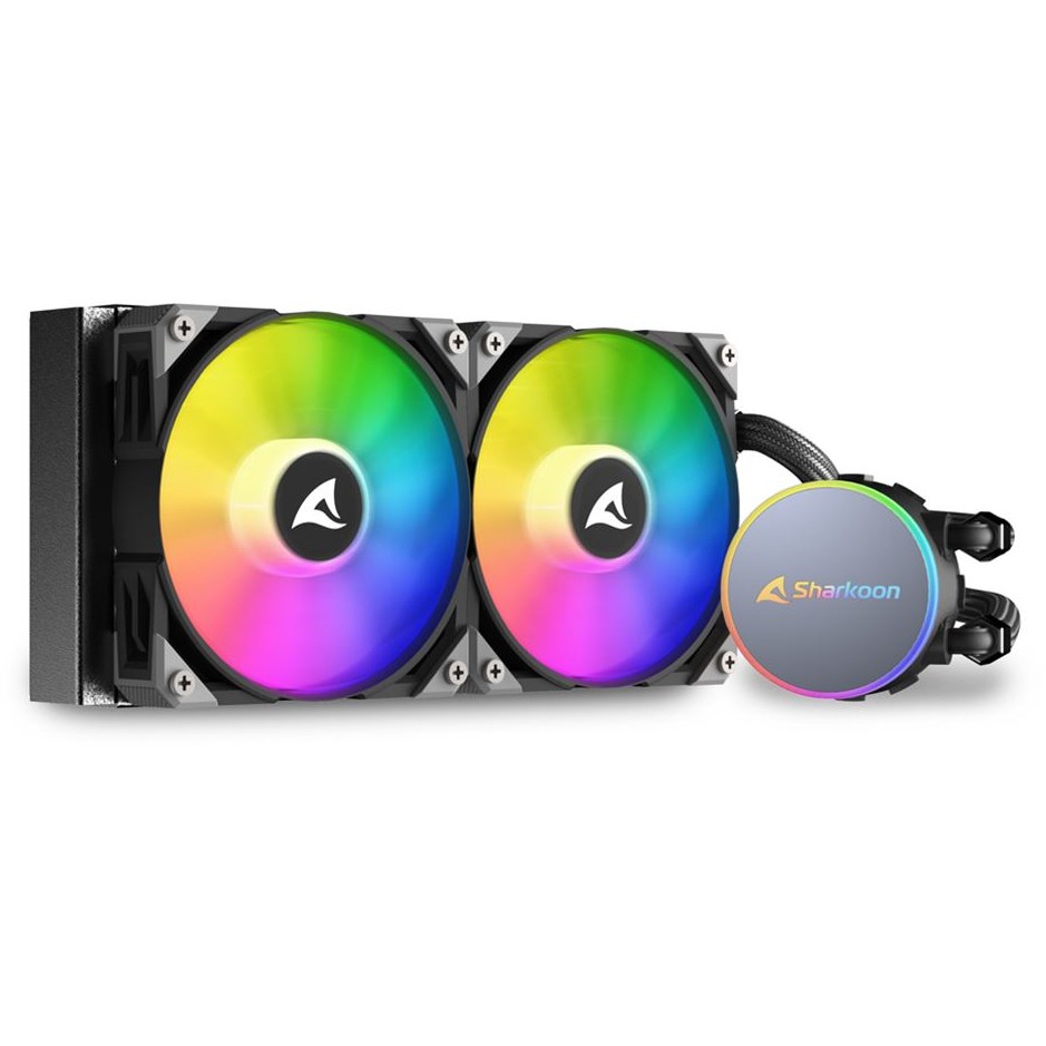 Hladnjak SHARKOON S70 RGB AIO 240mm Black-0