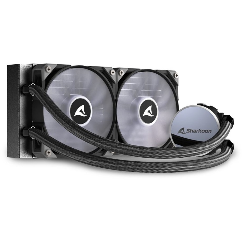 Hladnjak SHARKOON S70 RGB AIO 240mm Black-9