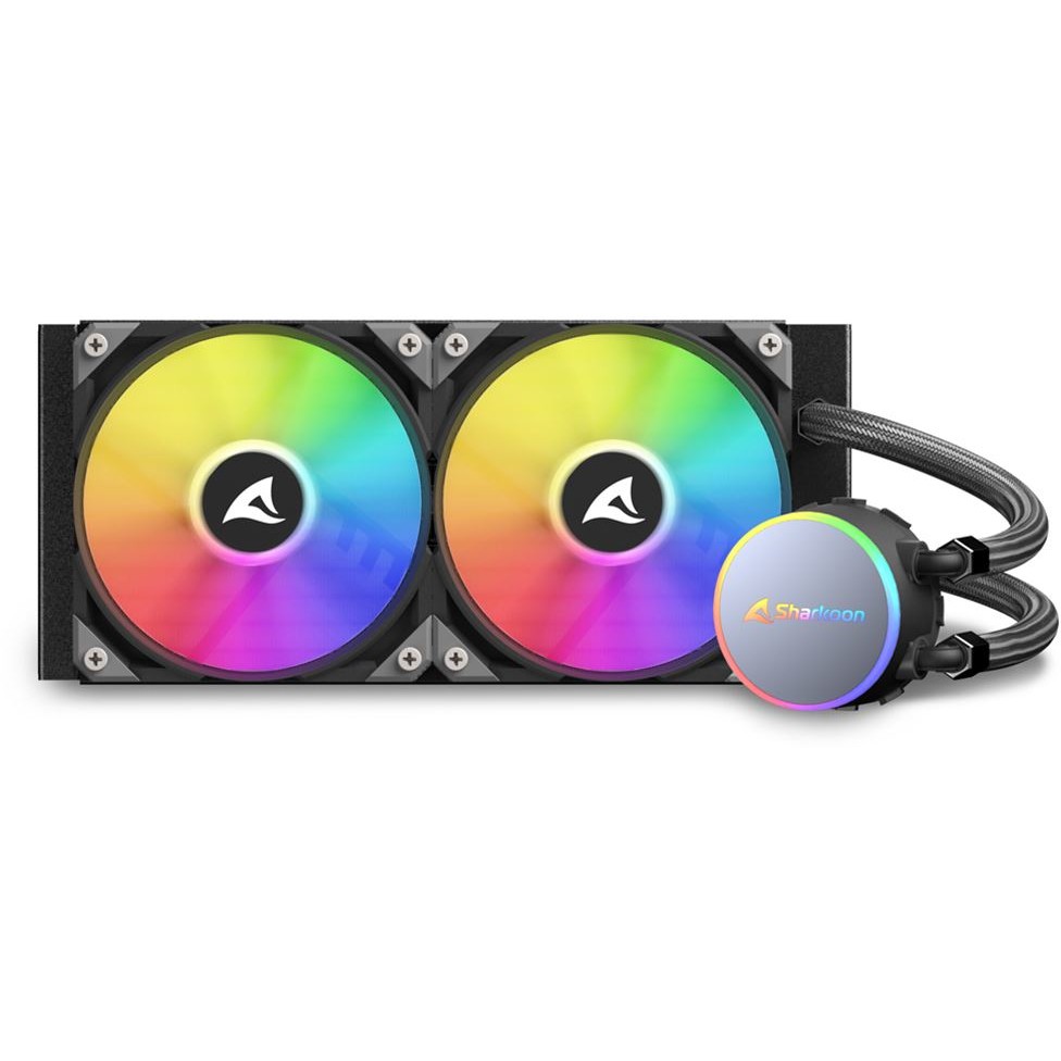 Hladnjak SHARKOON S70 RGB AIO 240mm Black-13