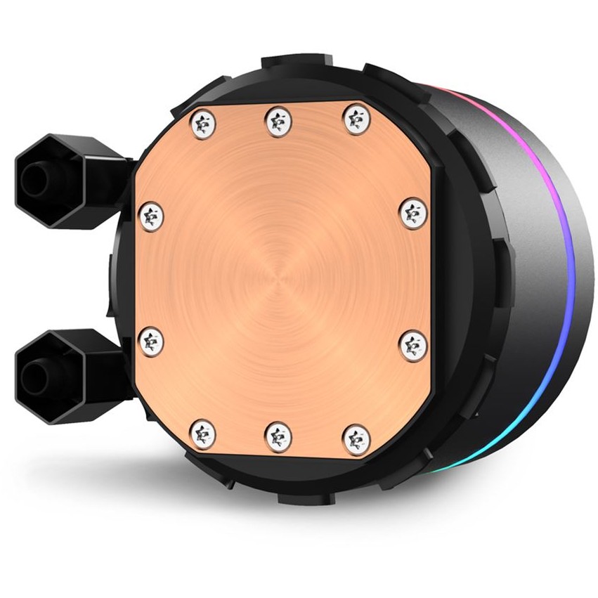 Hladnjak SHARKOON Wasserkühlung S90 RGB 3 Lüfter 360mm crna boja-4