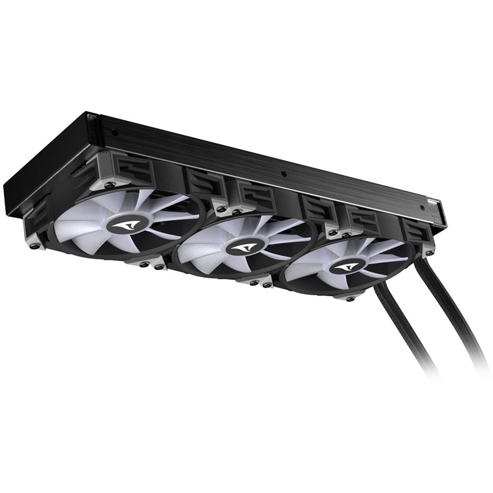 Hladnjak SHARKOON Wasserkühlung S90 RGB 3 Lüfter 360mm crna boja-14
