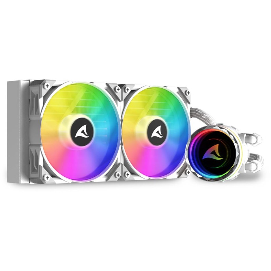 Hladnjak SHARKOON S80 RGB White AIO 240mm bijeli