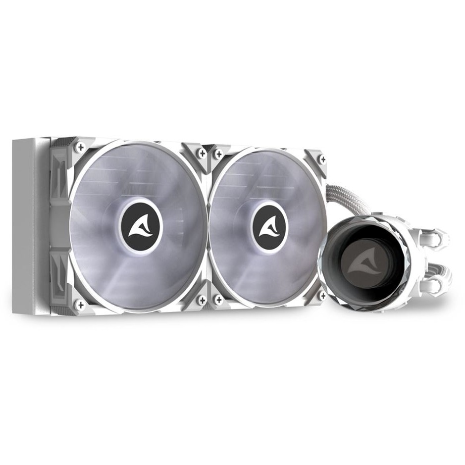 Hladnjak SHARKOON S80 RGB White AIO 240mm bijeli-1