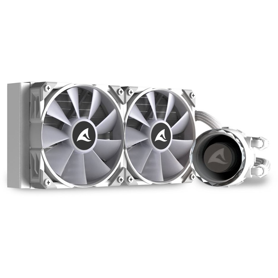 Hladnjak SHARKOON S80 RGB White AIO 240mm bijeli-7