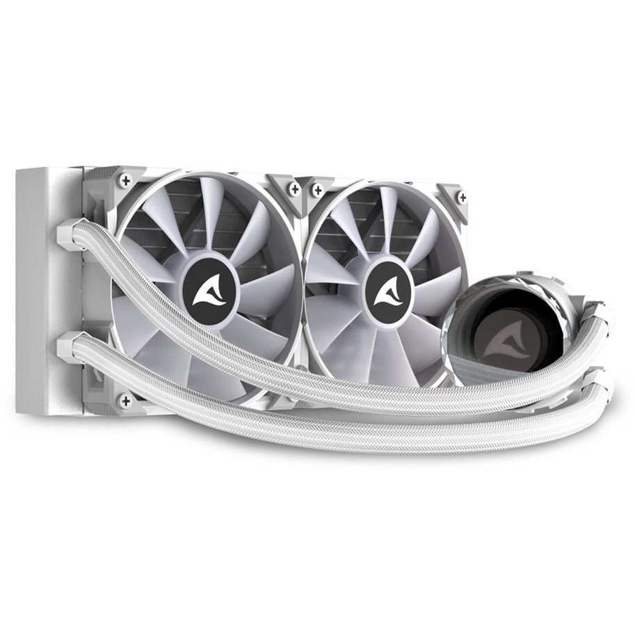 Hladnjak SHARKOON S80 RGB White AIO 240mm bijeli-9