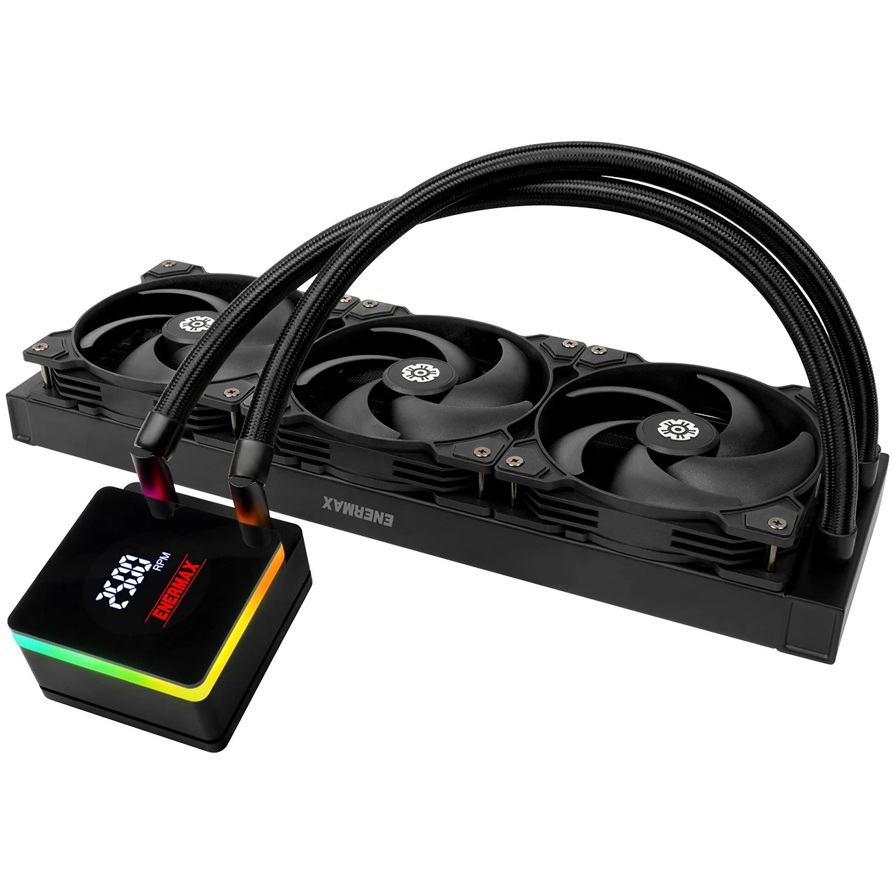 Hladnjak za CPU ENERMAX LIQTECH XTR + display-2