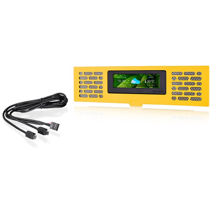 LCD Panel Kit THERMALTAKE za kućište The Tower 200 Bumblebee (3.9" LCD zaslon)-1