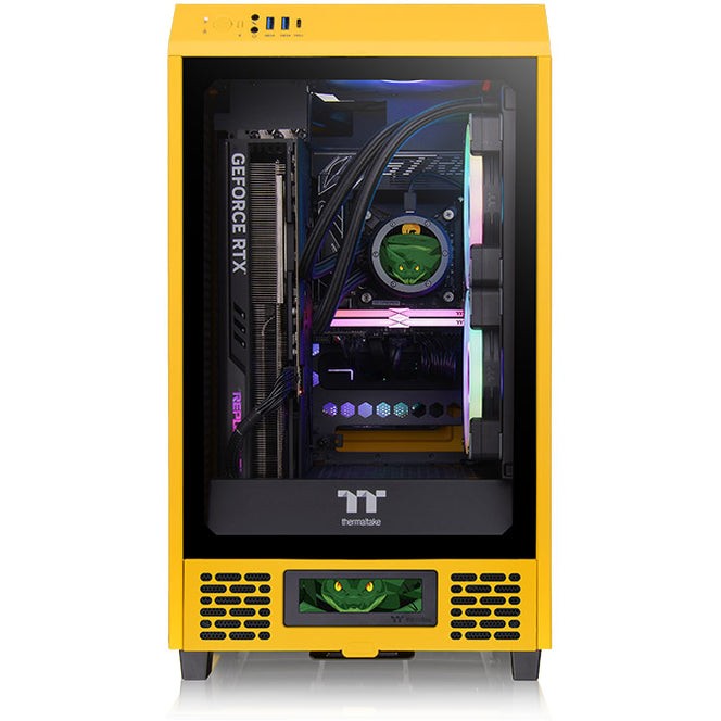 LCD Panel Kit THERMALTAKE za kućište The Tower 200 Bumblebee (3.9" LCD zaslon)-4