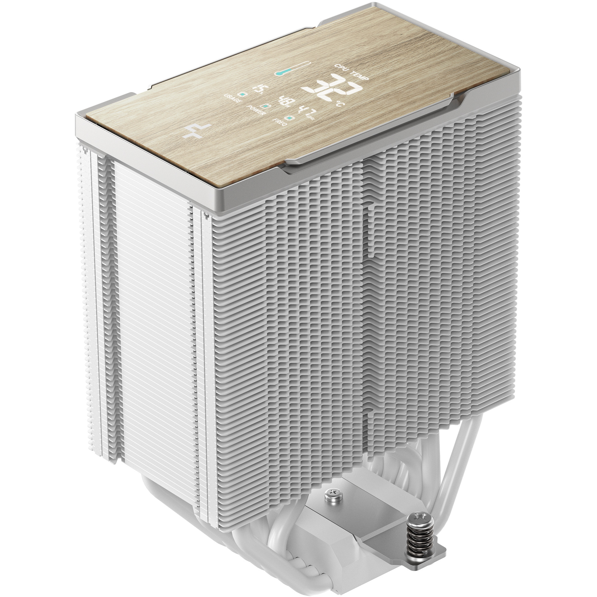 Hladnjak za procesor DEEPCOOL AK700 DIGITAL (bijela boja)-5
