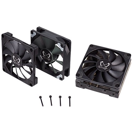 K COOLER SCYTHE Shuriken 3 CPU Külher 92mm PWM Intel AMD-5