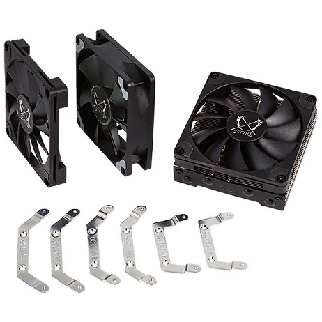 K COOLER SCYTHE Shuriken 3 CPU Külher 92mm PWM Intel AMD-6