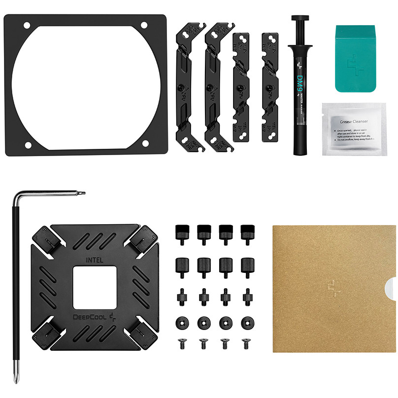 Hladnjak za procesor DEEPCOOL ASSASSIN IV ELITE (7 toplovodnih cijevi, FDB ventilatori, bijeli)-8