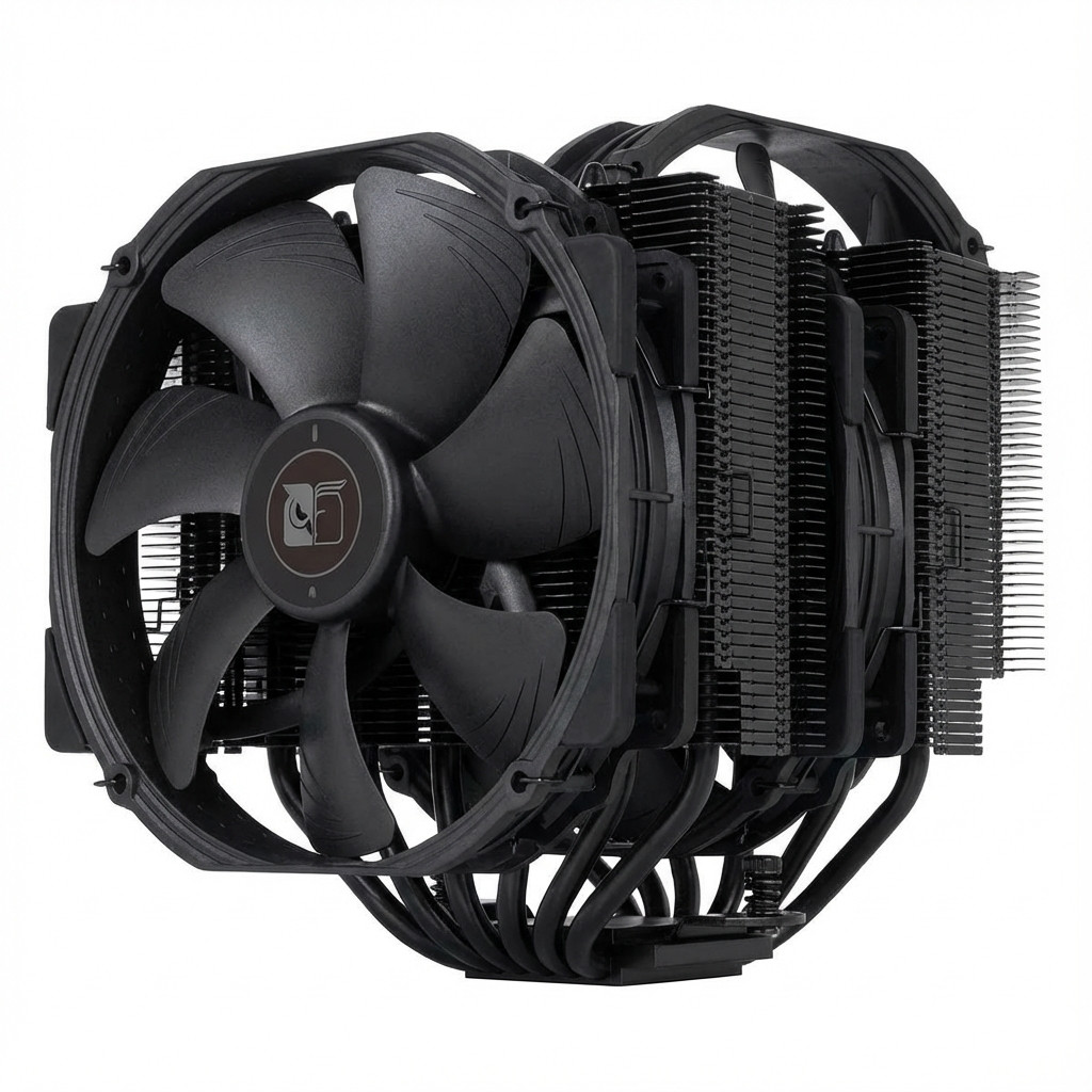 Hladnjak NOCTUA NH-D15 G2 chromax.black za CPU (Socket 1150, 1151, 1155, 1156, 1200, 1700, 1851, AM4, AM5)
