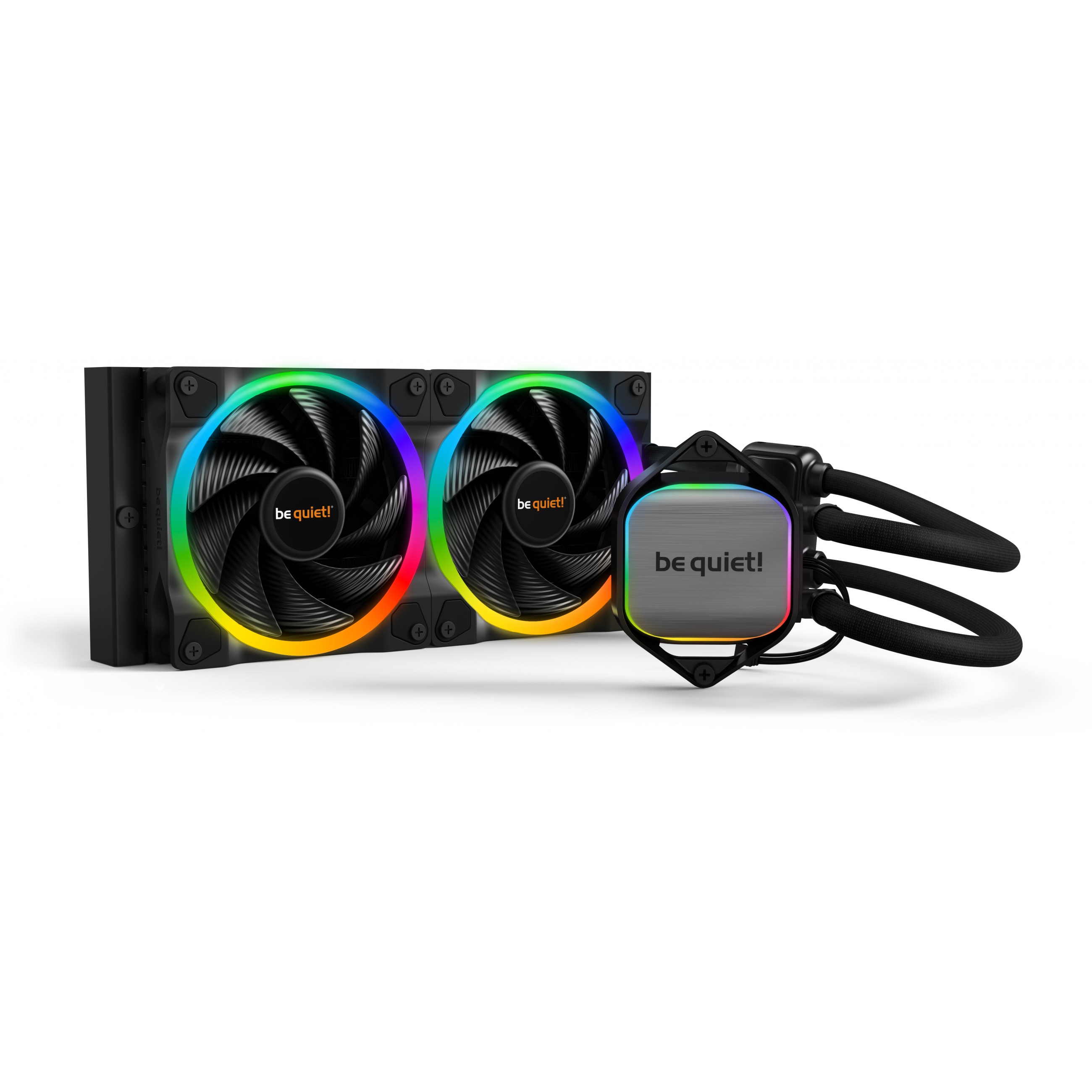 K Cooler BE QUIET! Pure Loop 2 FX 240mm ARGB Water Cooler 2 x Light Wings 120mm PWM High Speed-0
