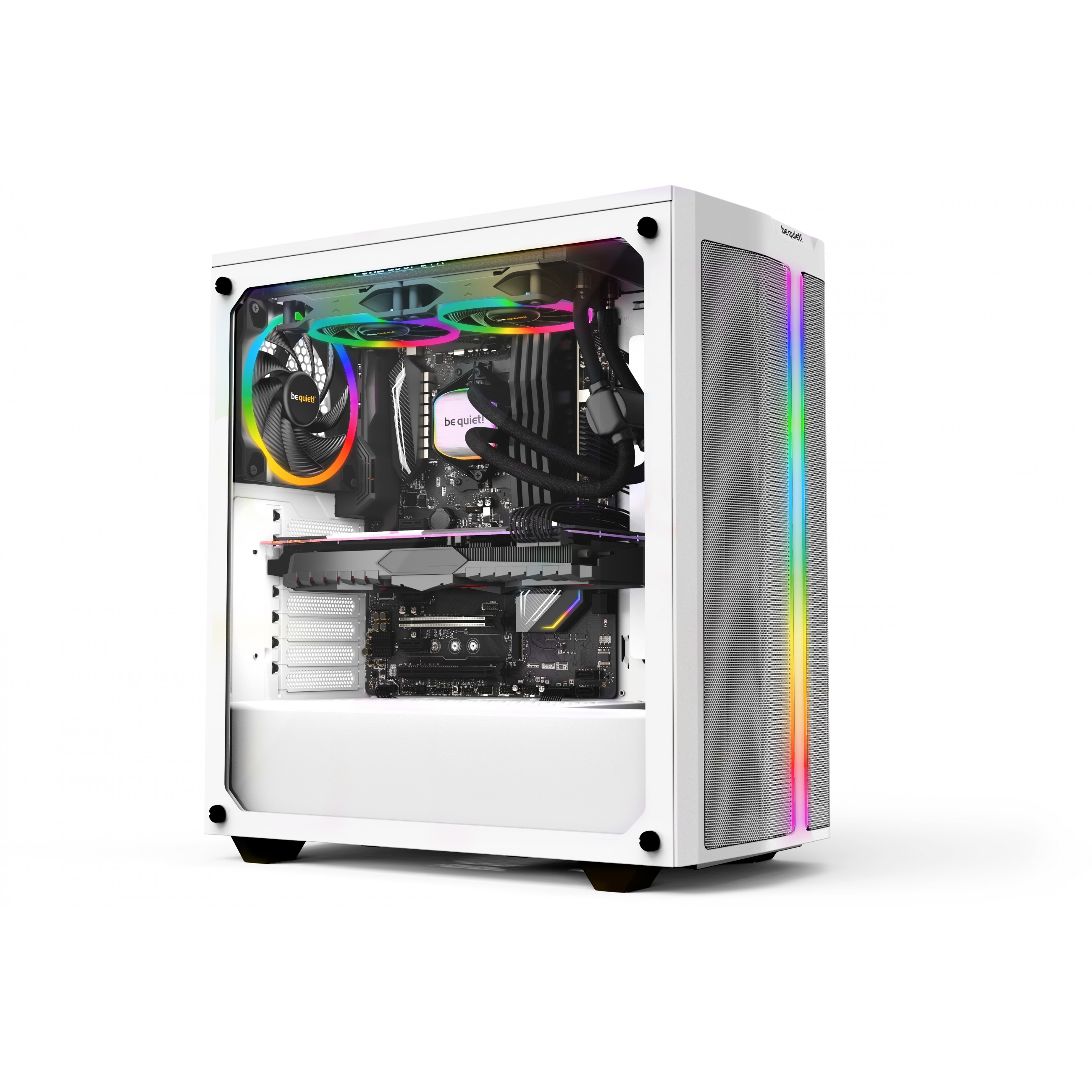 K Cooler BE QUIET! Pure Loop 2 FX 240mm ARGB Water Cooler 2 x Light Wings 120mm PWM High Speed-1