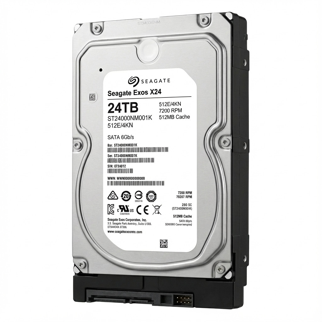 Tvrdi disk SEAGATE Exos ST24000NM001K (24TB, 7200RPM, 512MB Cache, SATA)-0