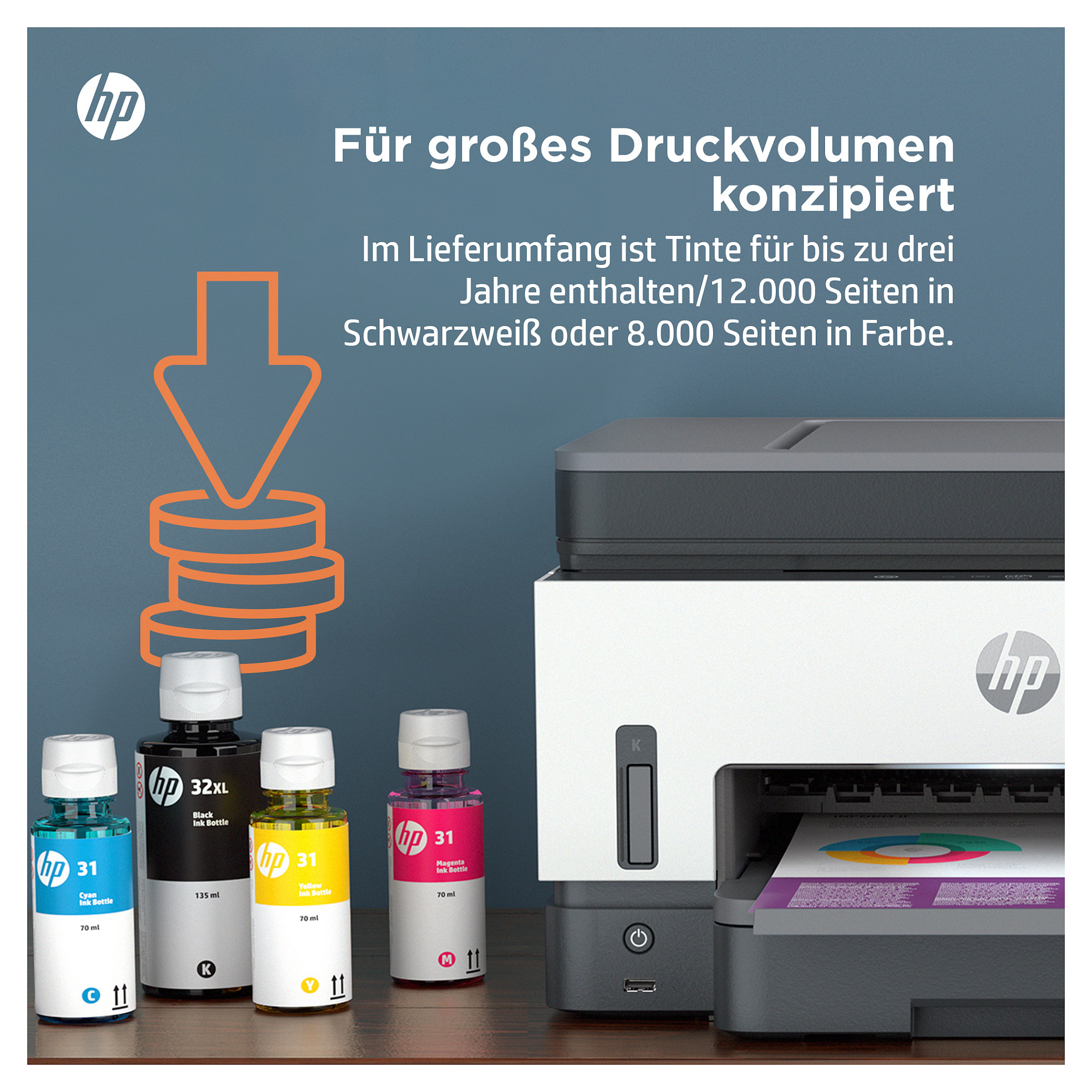 Multifunkcijski uređaj HP SMART TANK 7605 3in1 A4 WiFi Bluetooth ADF Duplex-17