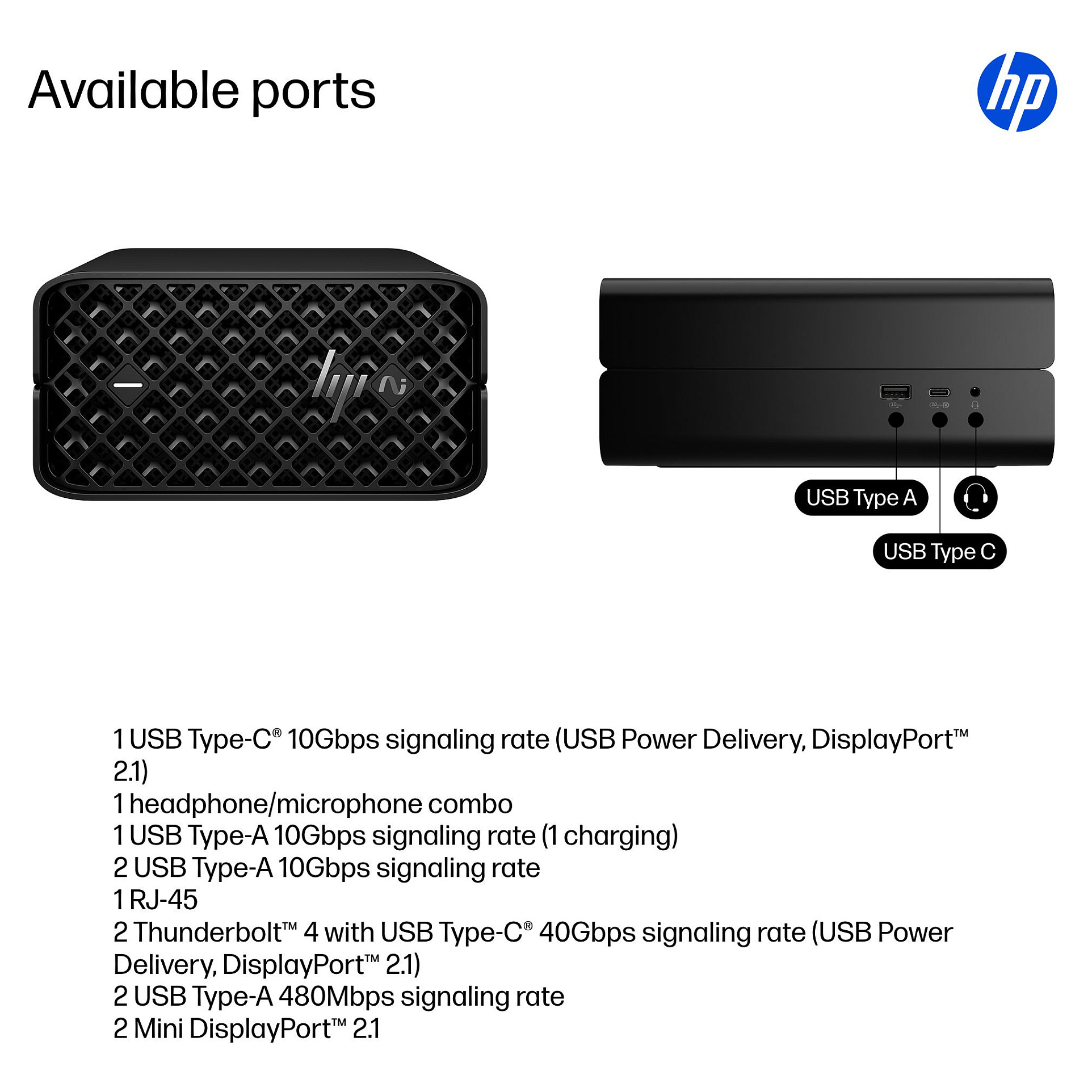 Radna stanica HP Z2 Mini G1a (AMD Ryzen AI Max+ PRO 395, 64GB RAM, 2TB SSD, Win 11 Pro)-17