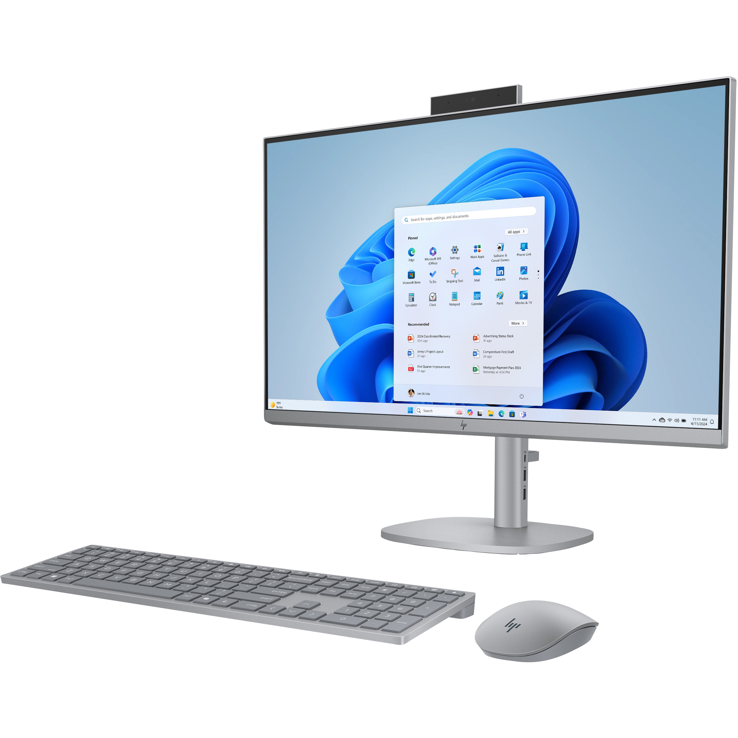 Laptop HP AIO OSX 27-CS0075NG (27" ekran, 2560x1440, U7-155H, 32GB RAM, SSD, grafika, OS, jezik tipkovnice, boja)-6