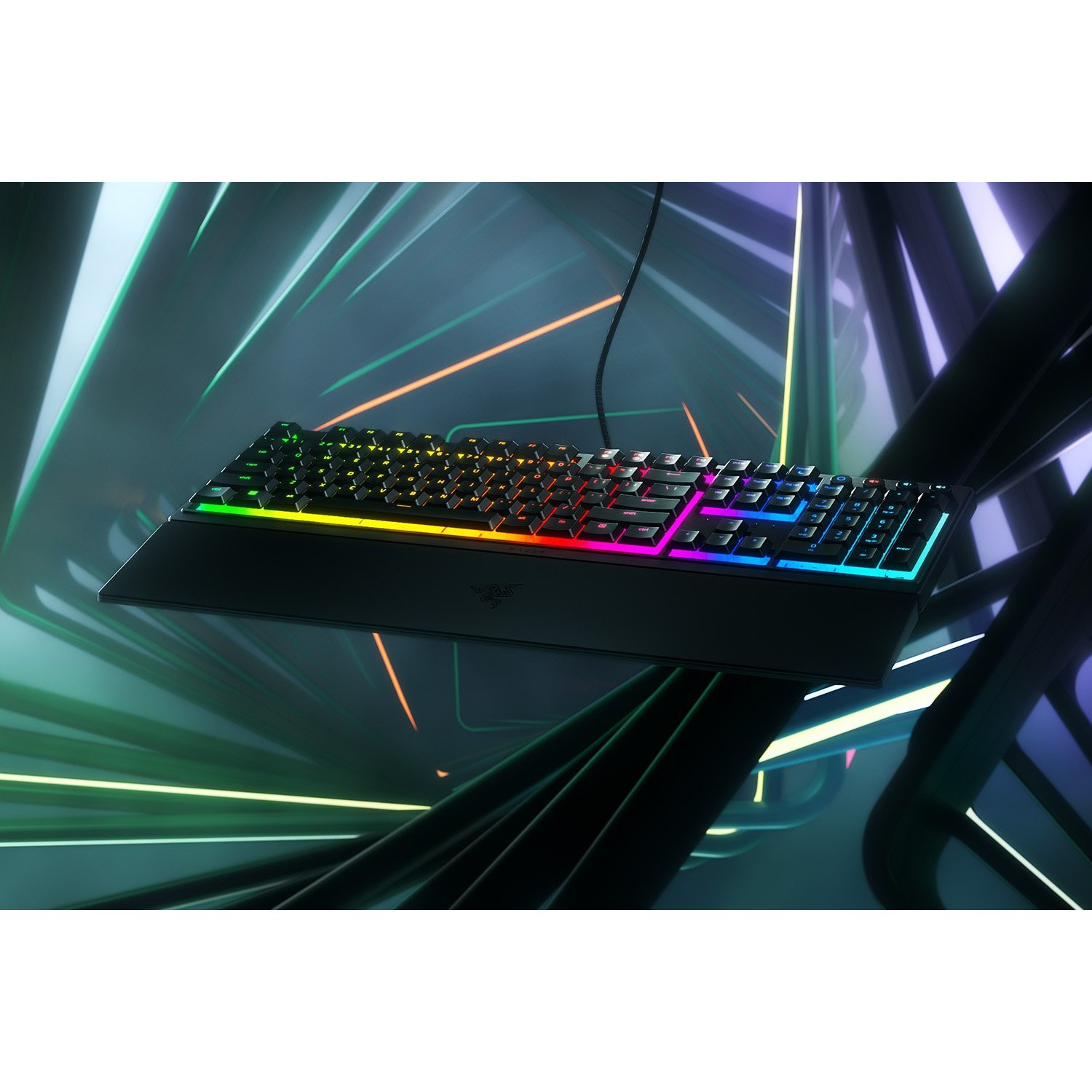 Tipkovnica RAZER Ornata V3 (Razer Mecha-Membrane, DE-Layout) – internacionalna non HR tipkovnica-0