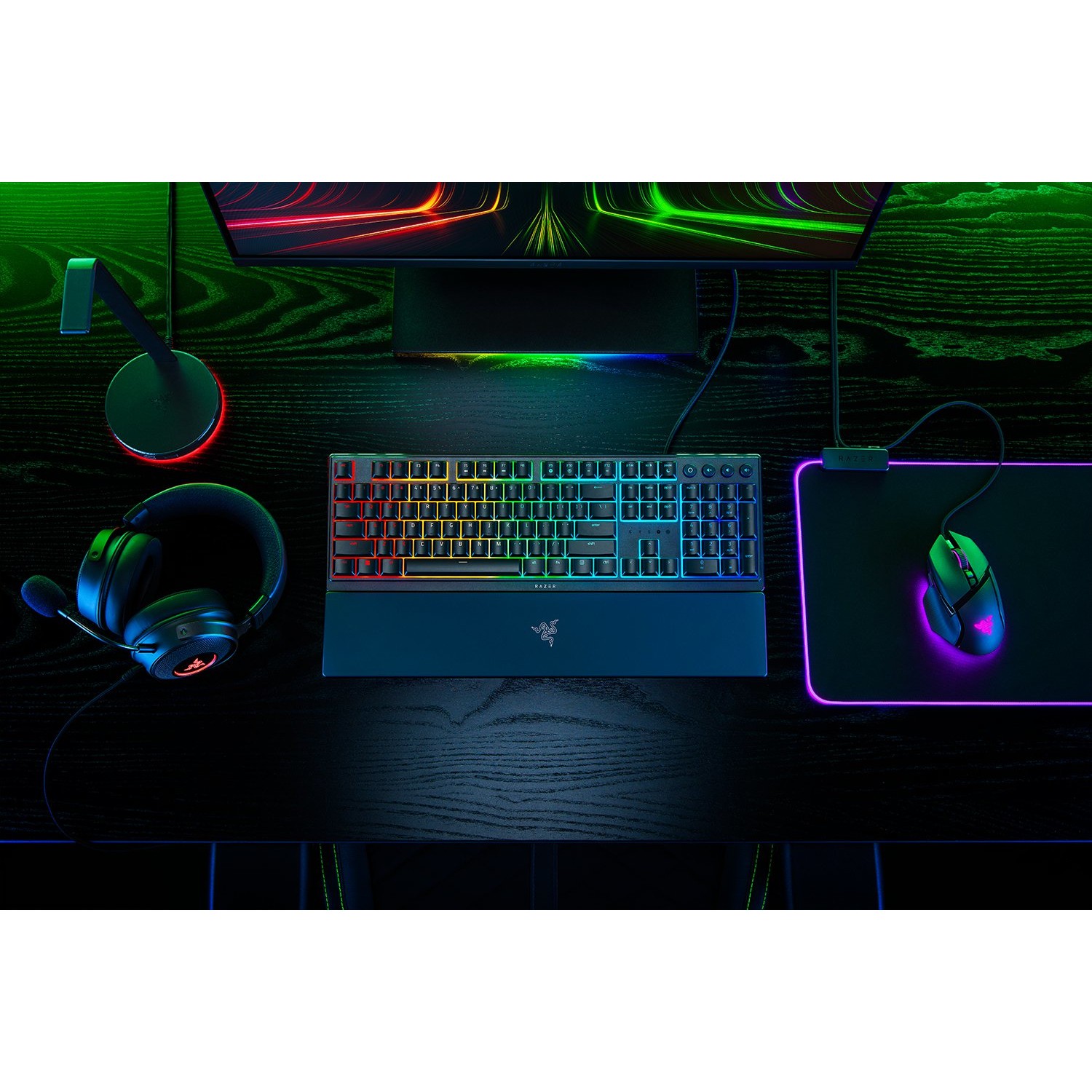 Tipkovnica RAZER Ornata V3 (Razer Mecha-Membrane, DE-Layout) – internacionalna non HR tipkovnica-1