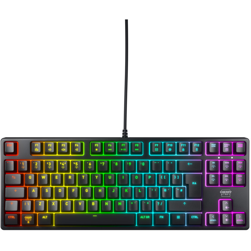 Tipkovnica CHERRY XTRFY K4V2 TKL crna boja – internacionalna non HR tipkovnica