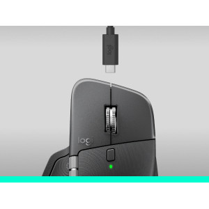 Miš LOGITECH MX Master 4 for Business, GRAPHITE, 2.4GHZ/BT-4