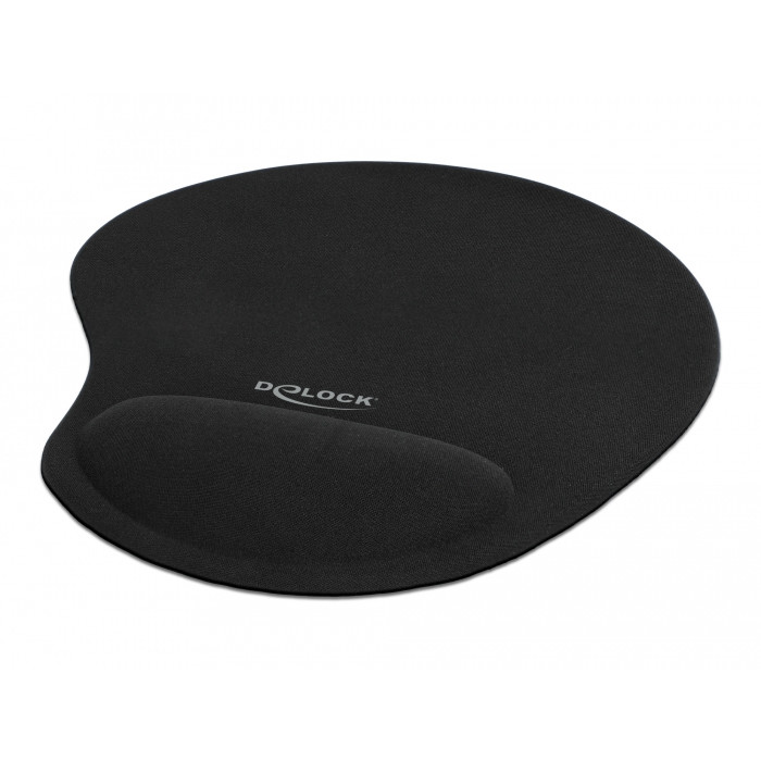 Mauspad DELOCK Ergonomisches mit Gel Handballenauflage crna boja-0