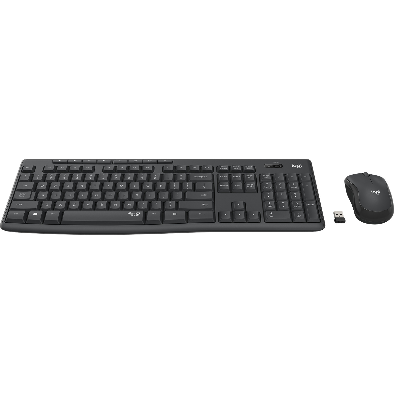 Bežični set LOGITECH MK295 SILENT WIRELESS COMBO NORDIC – internacionalna non HR tipkovnica-1