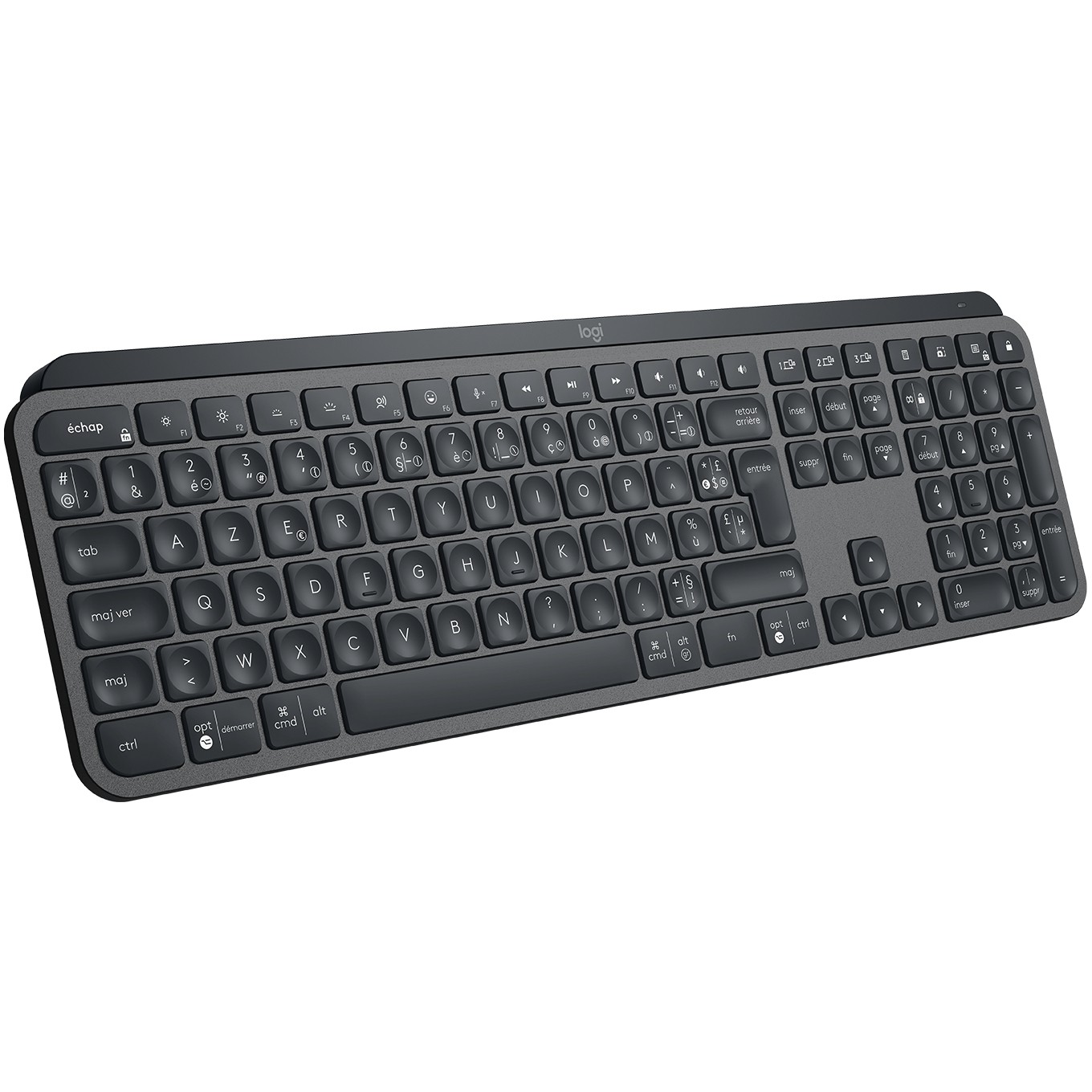 Tipkovnica LOGITECH MX Keys for Business [FR] graphite BT – internacionalna non HR tipkovnica-6