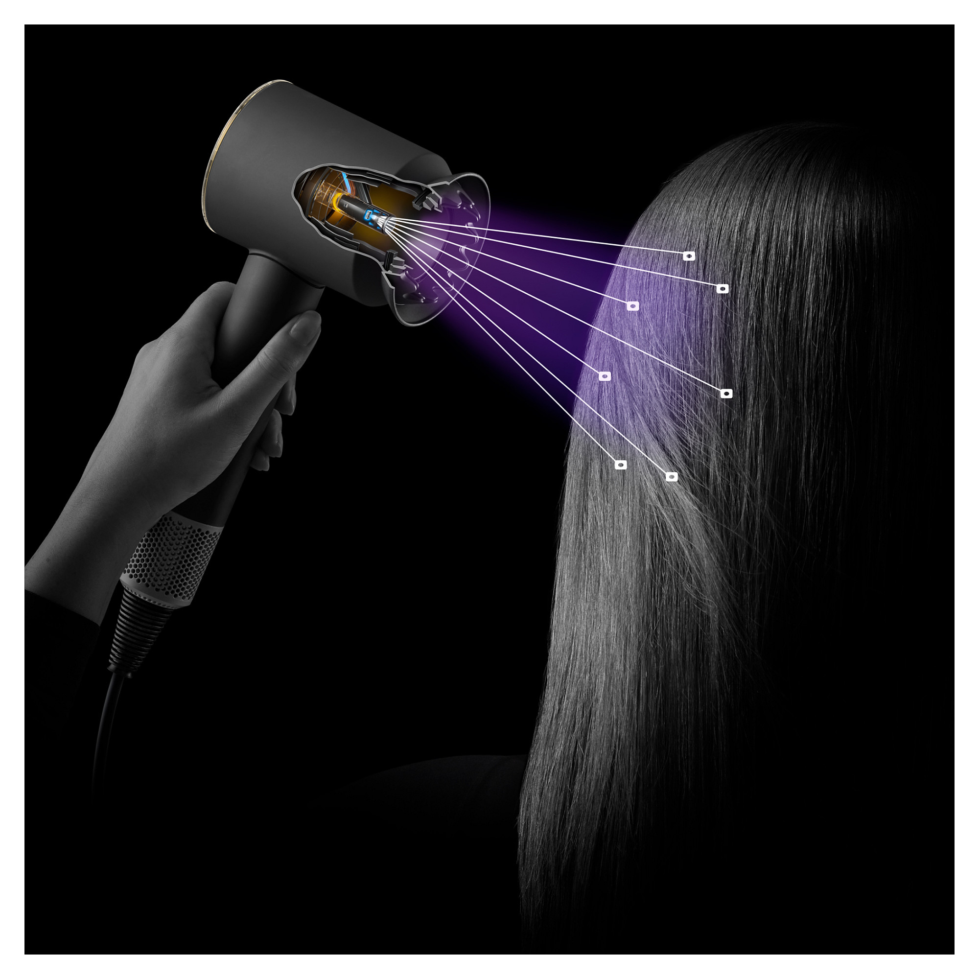 Sušilo za kosu DYSON Supersonic HD16 Ceramic/Rose-9