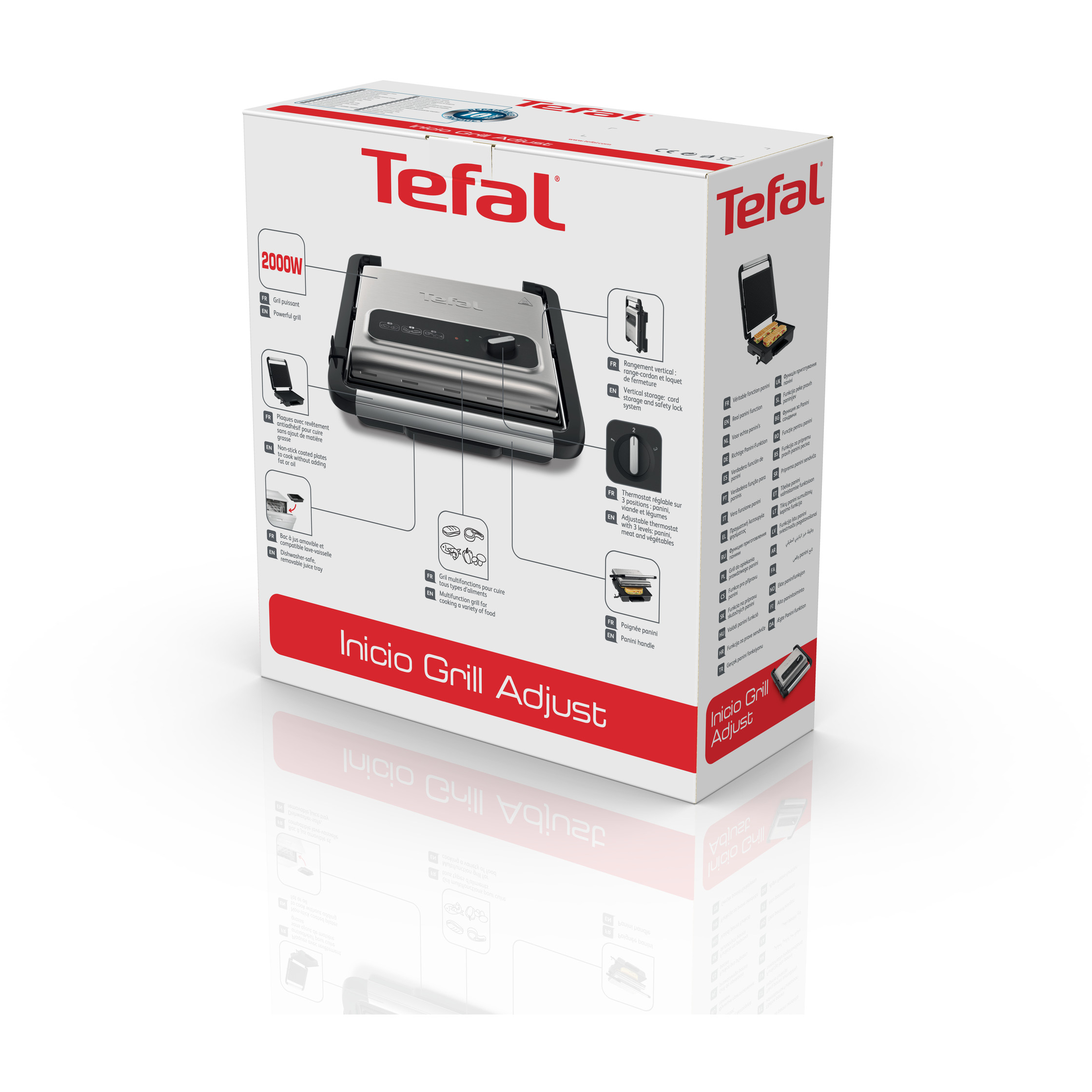 Grill Tefal Tischgrill Inicio GC242D12-9