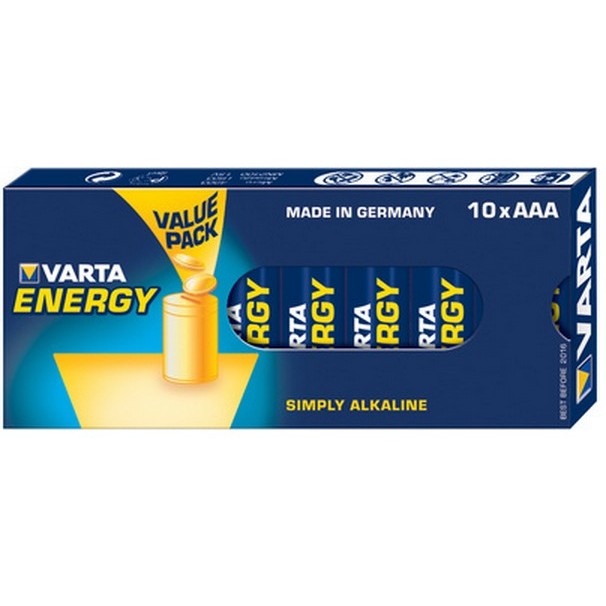 Baterije AAA VARTA Energy 1.5V - 10-Pack