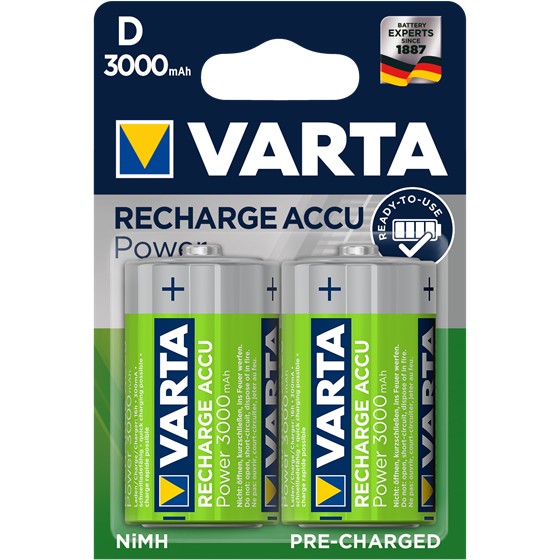 Akumulator VARTA Akku D 1.2V (HR20) Recharge Accu - 2er-Pack-0